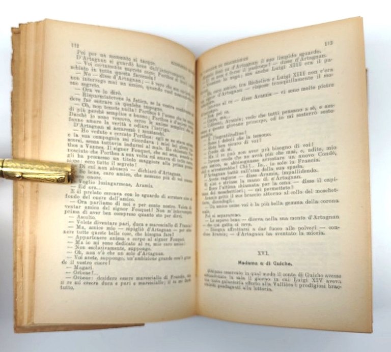 A. Dumas Il visconte di Bargellone 4 volumi Sonzogno ristampa …