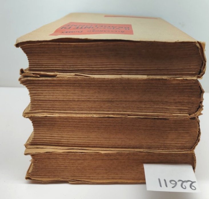 A. Dumas Il visconte di Bargellone 4 volumi Sonzogno ristampa …