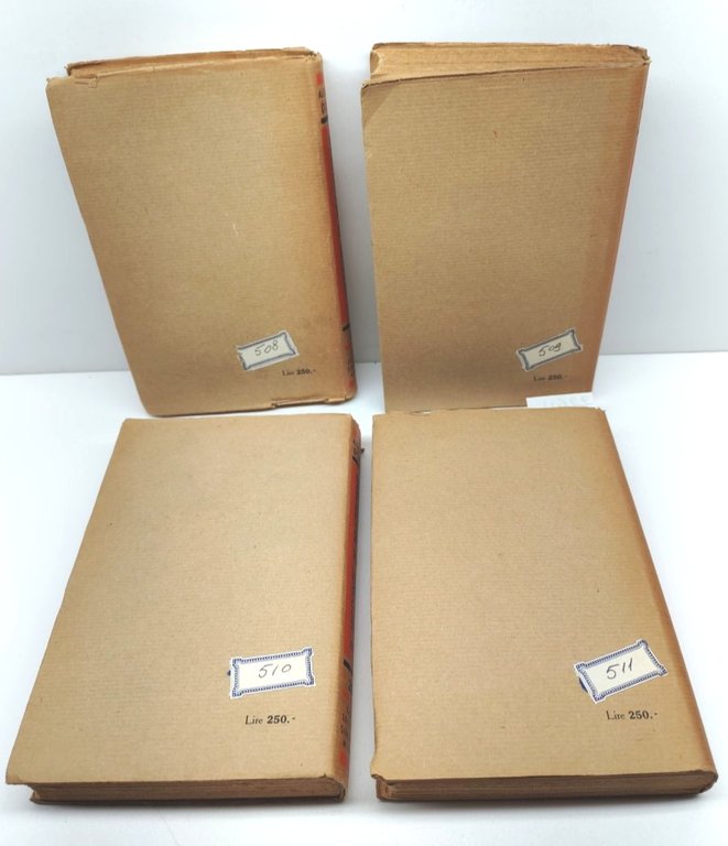 A. Dumas Il visconte di Bargellone 4 volumi Sonzogno ristampa …