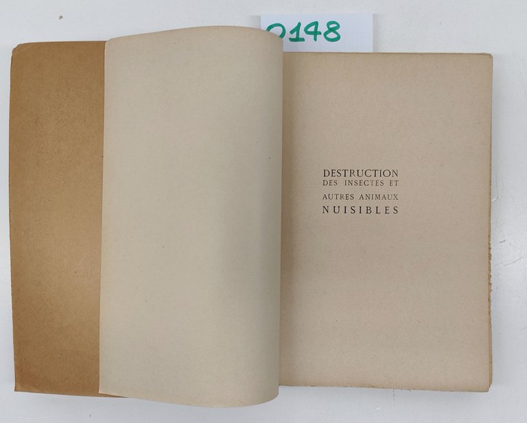 A. L. Clement Destruction Des Insectes Et Autres Animaux Nuisible-Larousse