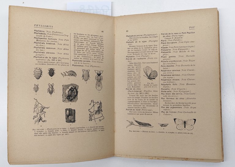 A. L. Clement Destruction Des Insectes Et Autres Animaux Nuisible-Larousse