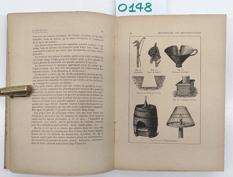 A. L. Clement Destruction Des Insectes Et Autres Animaux Nuisible-Larousse
