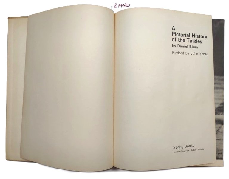 A pictorial history of the talkies Spring books 1968