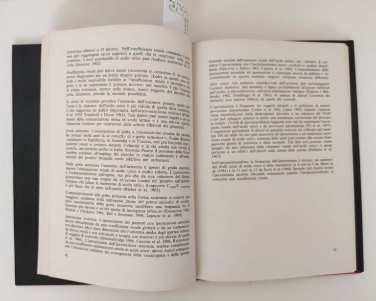 Aa. Vv. La gotta e le iperuricemie Wellcome 1977 | Immagine Gallery 4
