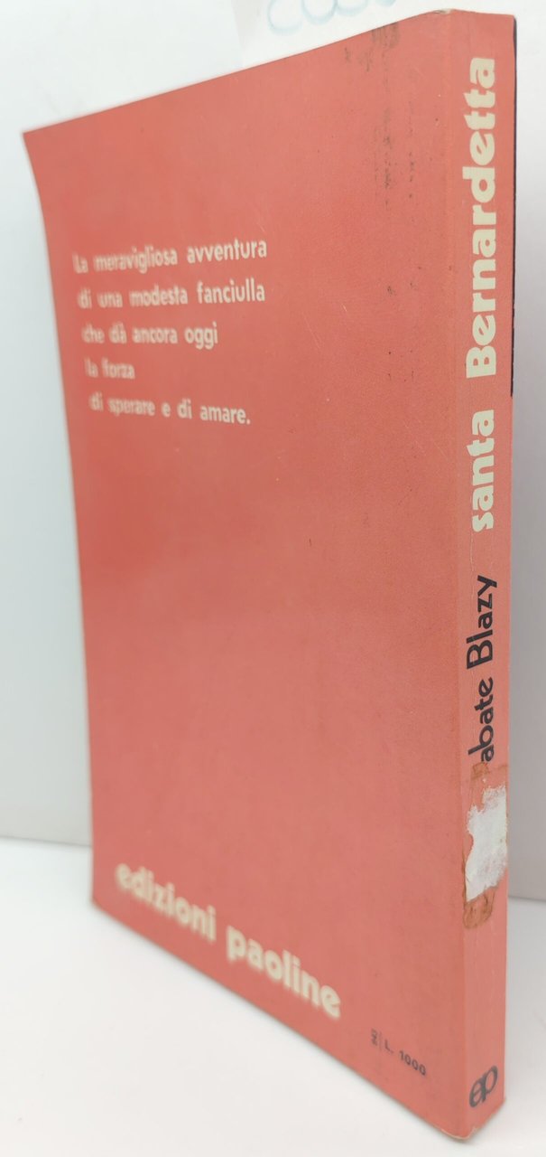 Abate Blazy Santa Bernadetta 25° edizione Paoline 1974 | Immagine principale