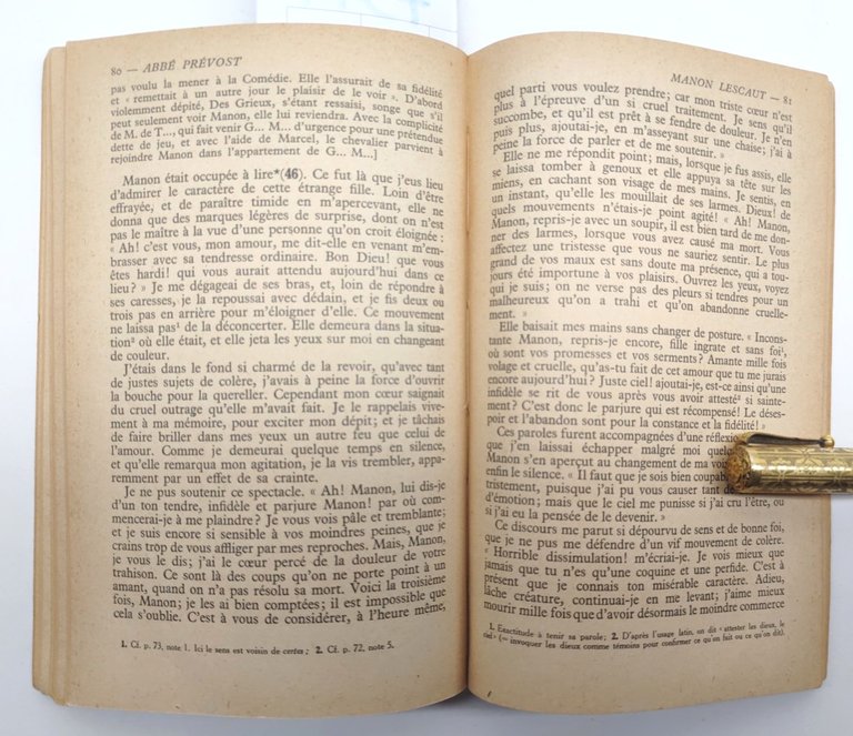 Abbè Prevost Manon Lescaut Larousse 1937