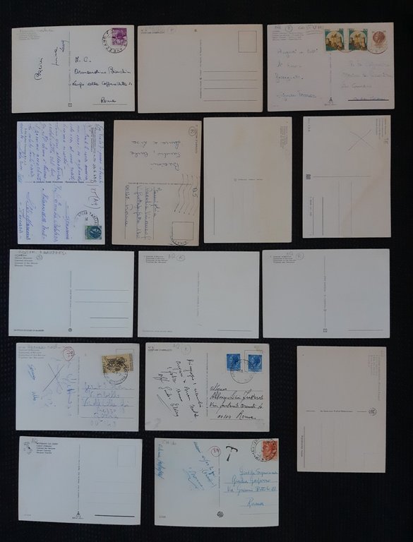 Abruzzo Lotto 15 cartoline costumi d'Abruzzo