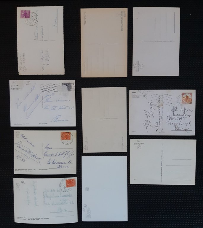 Abruzzo Scanno Lotto 10 cartoline costumi abruzzesi nvg