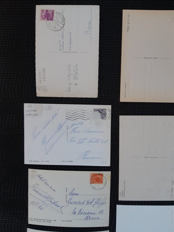 Abruzzo Scanno Lotto 10 cartoline costumi abruzzesi nvg