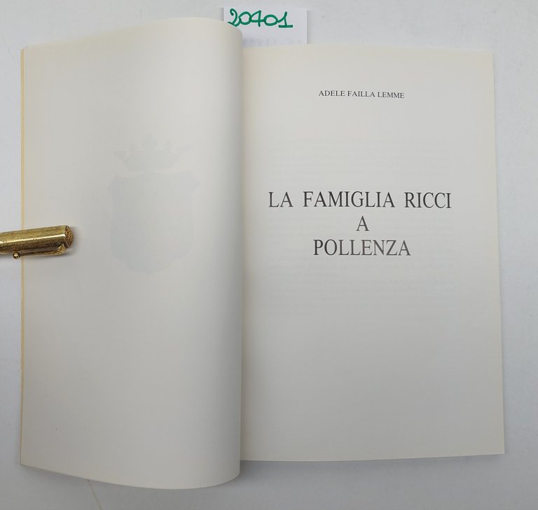 Adele Failla Lemme La famiglia Ricci a Pollenza senza data