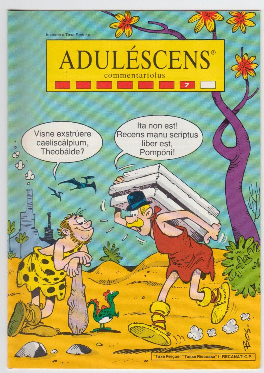 Adolescens Commentariolus Latine Scriptus N. 7 1983 L3529