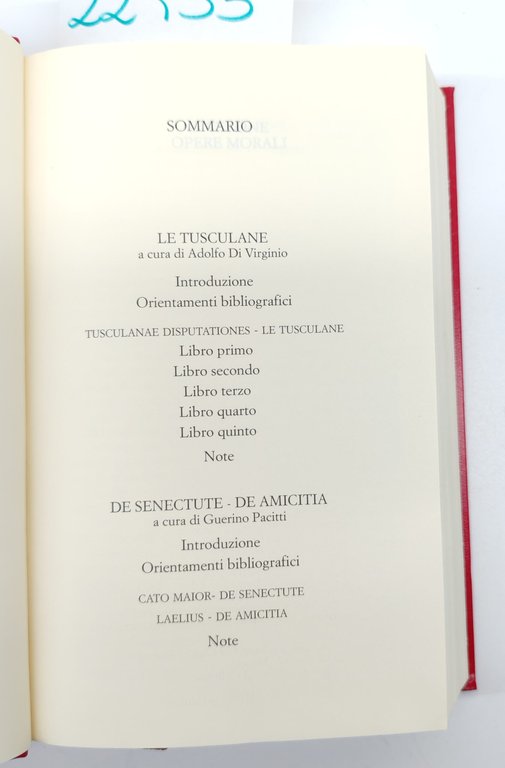 Adolfo di Virginio, Guarino Pacitti Cicerone Opere morali Mondadori 1° … | Immagine Gallery 4