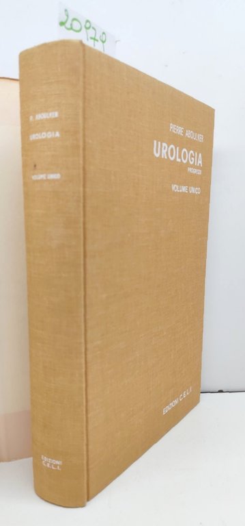 Adoulker Urologia progressi volume unico C.E.L.I. 1972