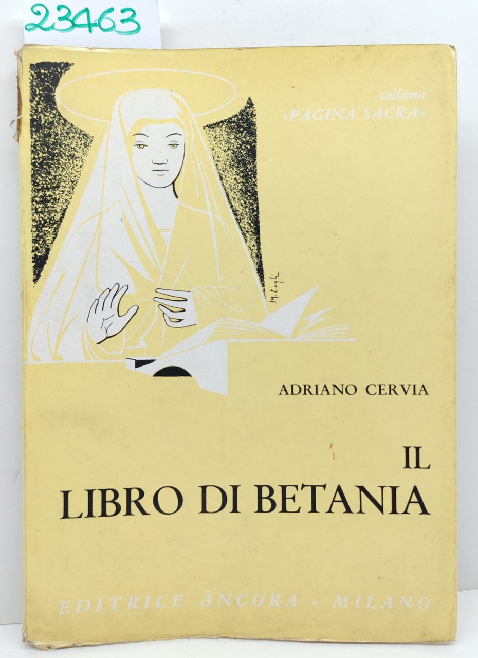 Adriano Cervia Il libro di Betania Ancora 1961 | Immagine principale