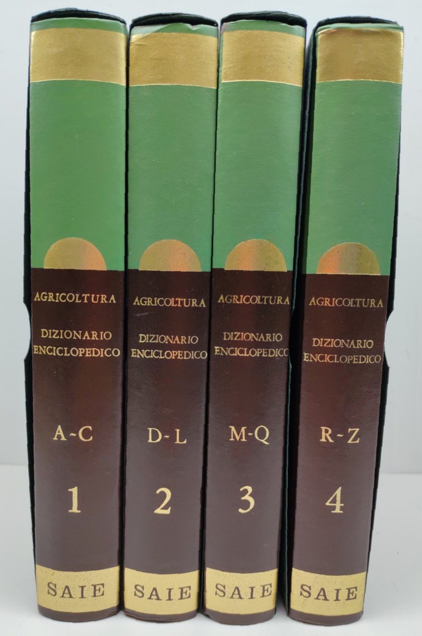 Agricoltura. La natura e l'uomo. Dizionario enciclopedico Saie