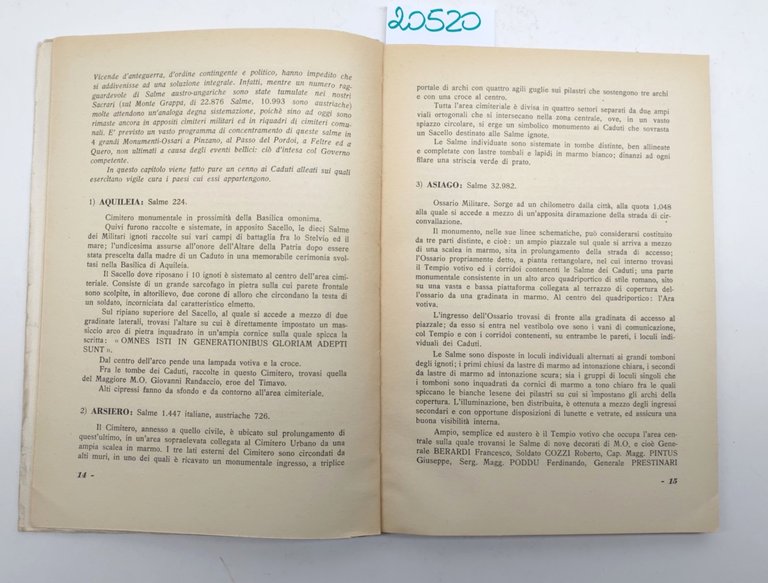 Ai caduti di tutte le guerre statistiche e sintesi delle …