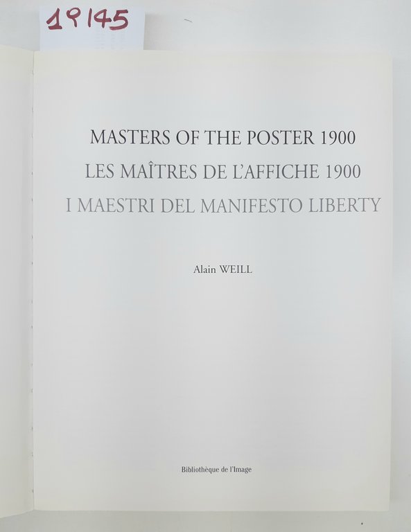 Alain Weill I Maestri del Manifesto Liberty Bibliotheque Del Image …