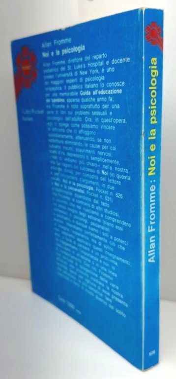 Alan Fromme Noi e la psicologia Pocket Longanesi 1977