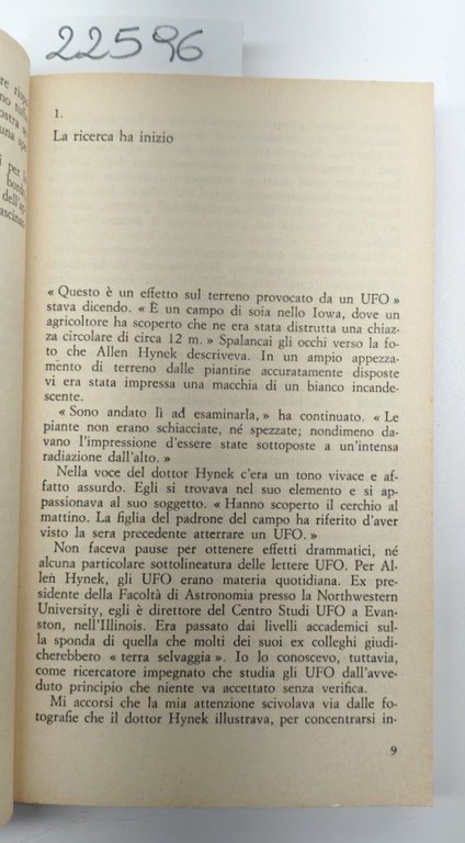Alan Landsburg Alla ricerca degli extraterrestri Oscar Mondadori 1° edizione …