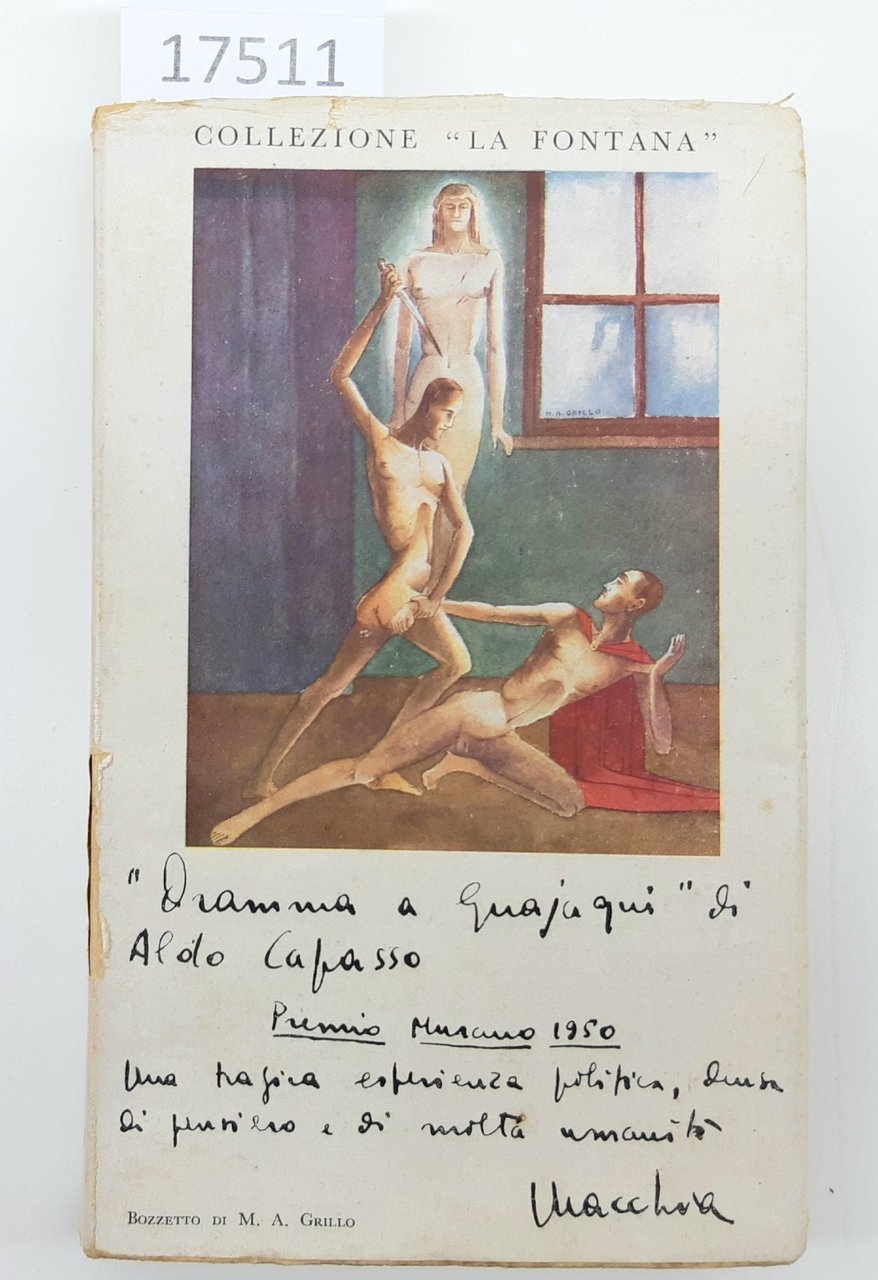 Aldo Capasso Dramma a Guayaqui Macchia 1∞ edizione 1951