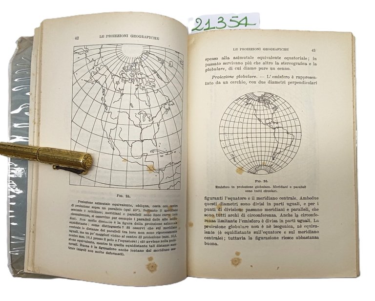 Aldo Sestini La lettura delle carte geografiche Le Monnier 1962