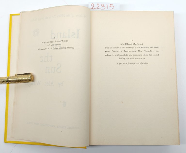 Alec Waugh Island In the sun Pharrell Strauss and Cudahy … | Immagine Gallery 2