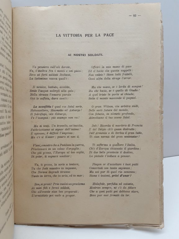 Alessandro Brolis Lettere ai soldati in guerra Conti 1927