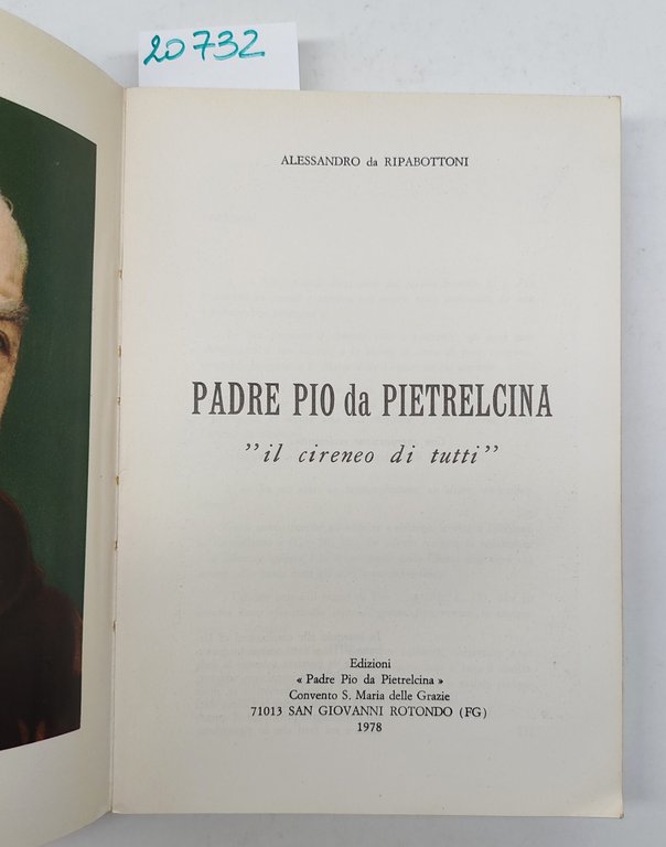 Alessandro da Ripabottoni Padre Pio da Pietrelcina il cireneo di …