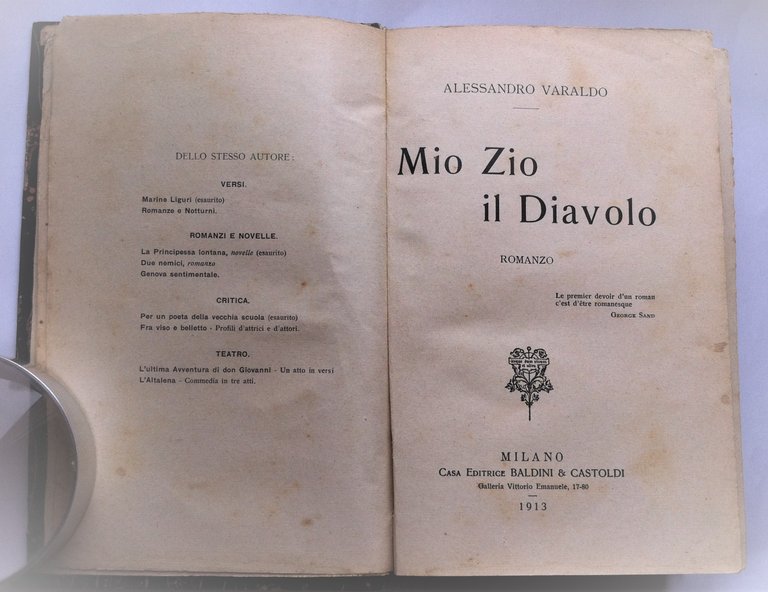 Alessandro Varaldo Mio zio il diavolo Milano Baldini e Castoldi … | Immagine Gallery 2