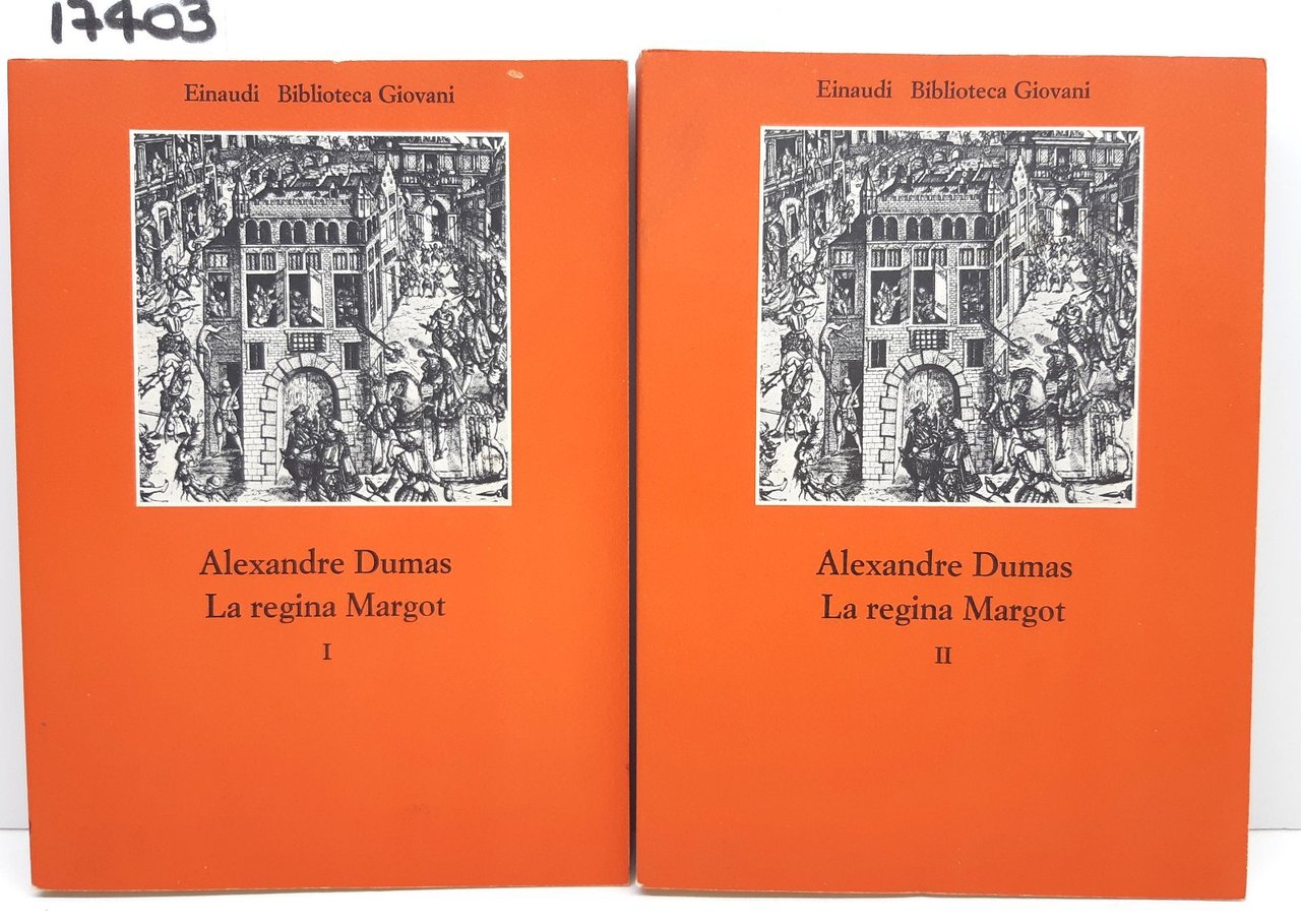 Alexandre Dumas La regina Margot due volumi Einaudi 1976