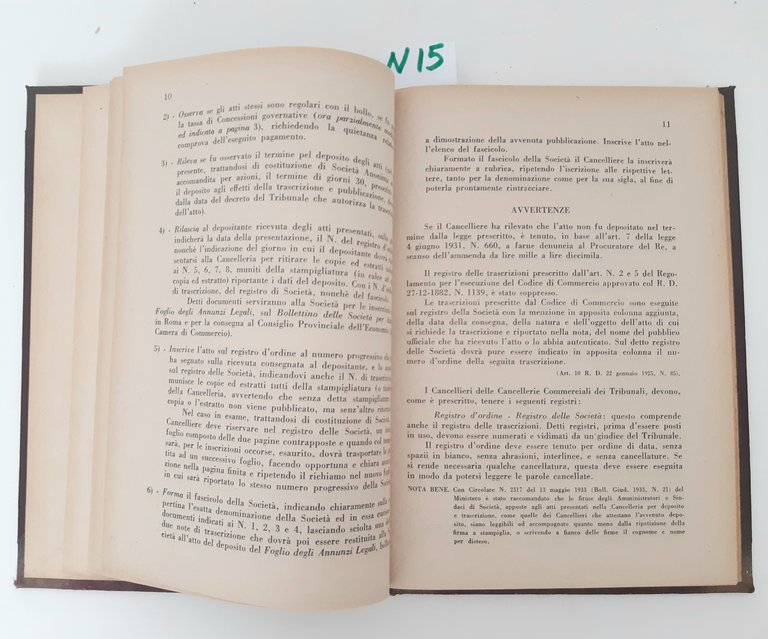 Allemano Felice Luigi-Memorandum Pratico Per Le Societa' Commerciali 1937