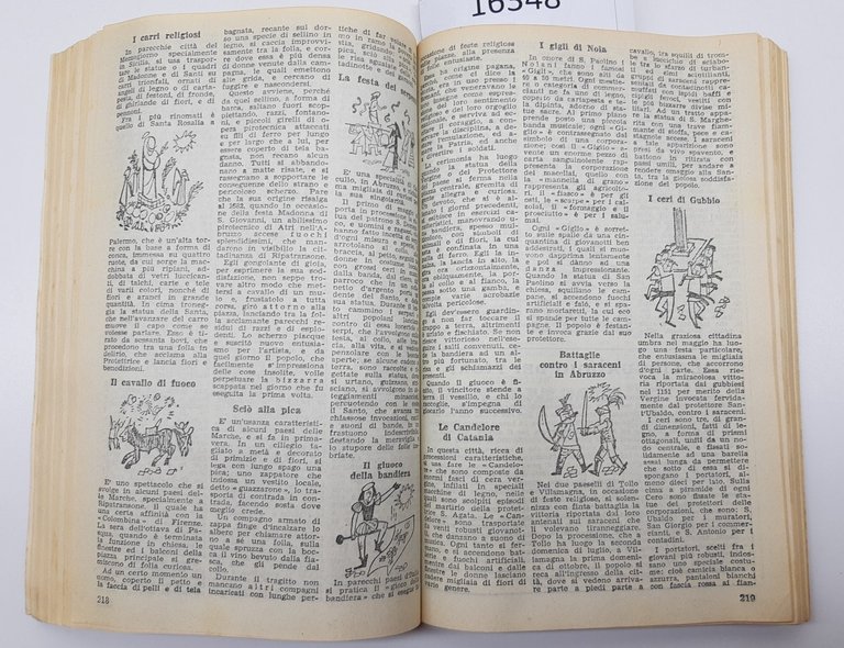 Almanacco del tempo libero 1958 Enal Dopolavoro italiano.