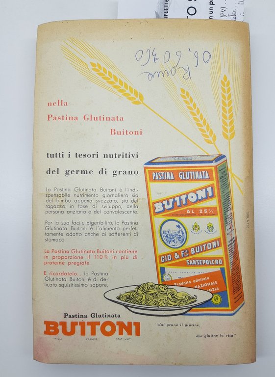 Almanacco del tempo libero 1958 Enal Dopolavoro italiano.