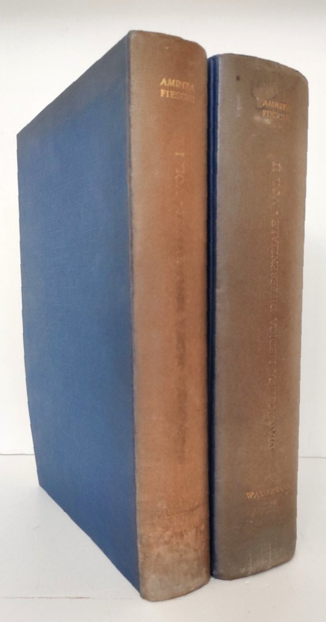 Amenta Fieschi Diagnostica medica differenziale 2 volumi Wassermann 1959