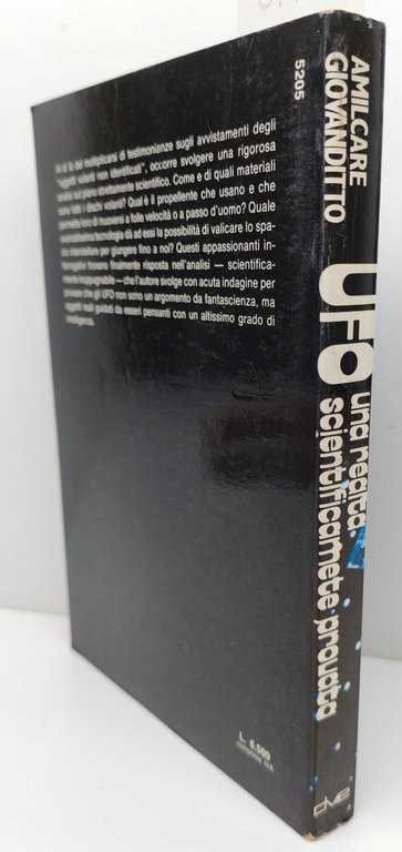 Amilcare Giovanditto UFO una realtà scientificamente provata De Vecchi 1980