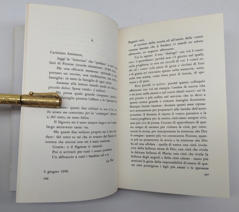 Amintore Fanfani Giorgio La Pira un profilo e 24 lettere …