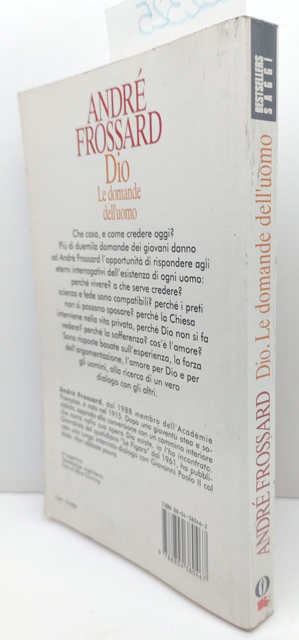 André Fossard Dio le domande dell'uomo Oscar Mondadori 1° edizione … | Immagine principale