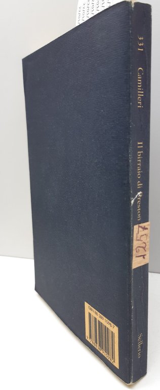 Andrea Camilleri Il birraio di Preston Sellerio 19° edizione 2000