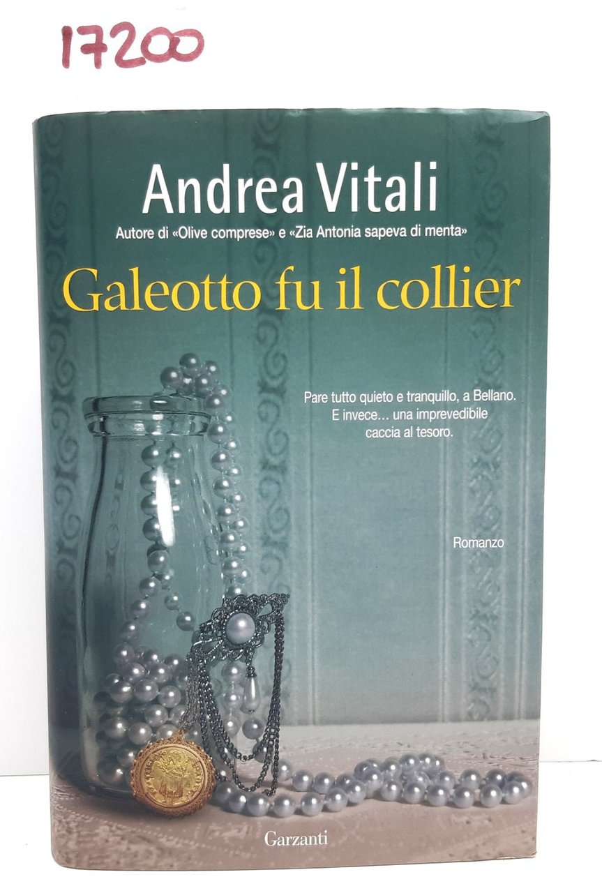 Andrea Vitali Galeotto fu il collier Garzanti 1° edizione 2012