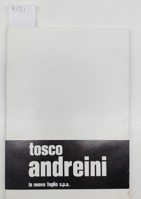 Andreini Tosco La nuova Foglio 1971