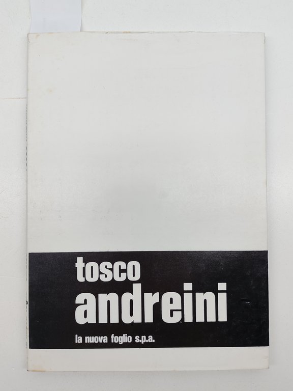 Andreini Tosco La nuova Foglio 1971