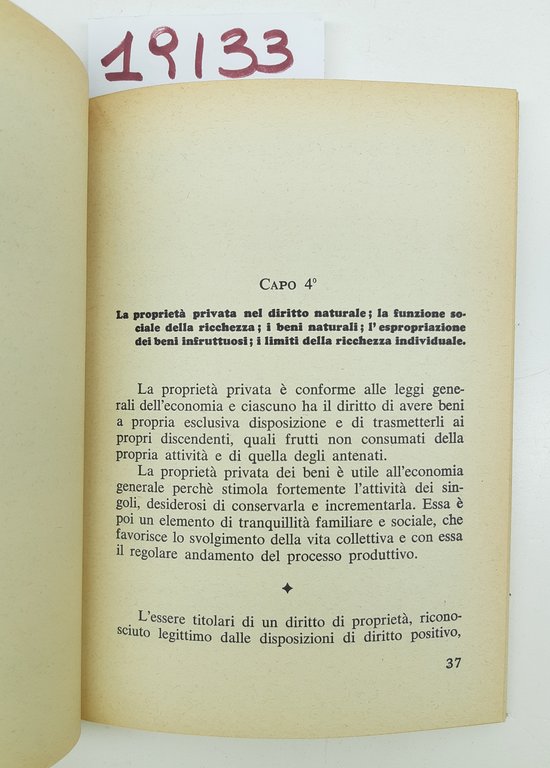 Angelo Meloni Questioni di economia e di etica sociale schemi …