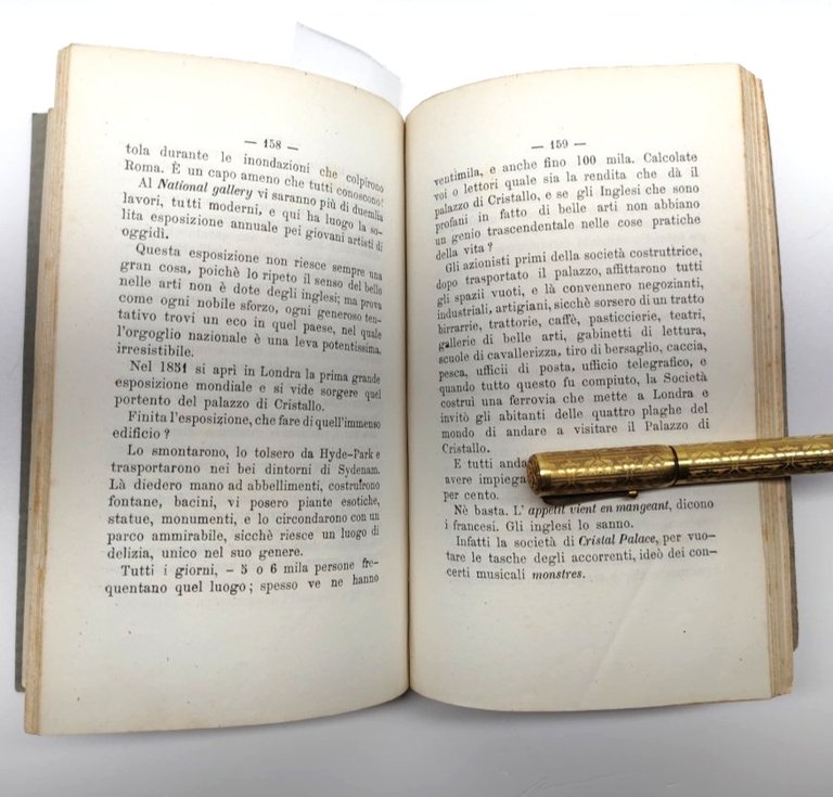 Angelo Togna Memorie di un corriere 2° edizione 1873 Firenze