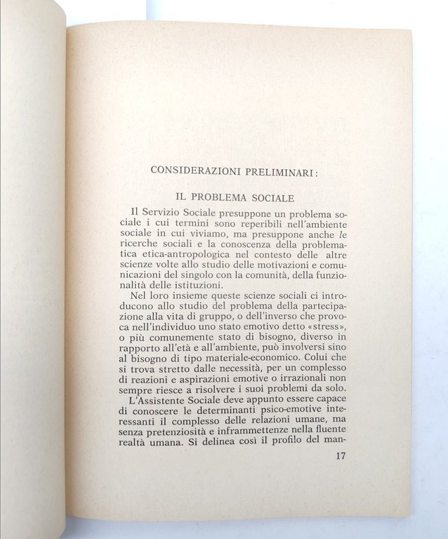 Anna Arbasino Metodologia del servizio sociale 2ª ristampa Editoriale Idea …