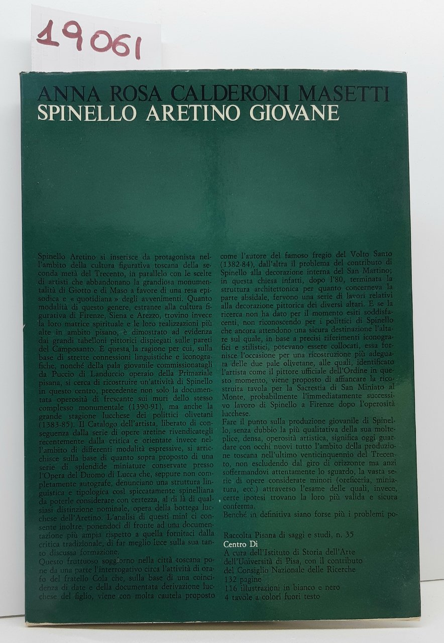 Anna Rosa Calderoni Masetti Spinello Aretino giovane Centro di Edizioni …