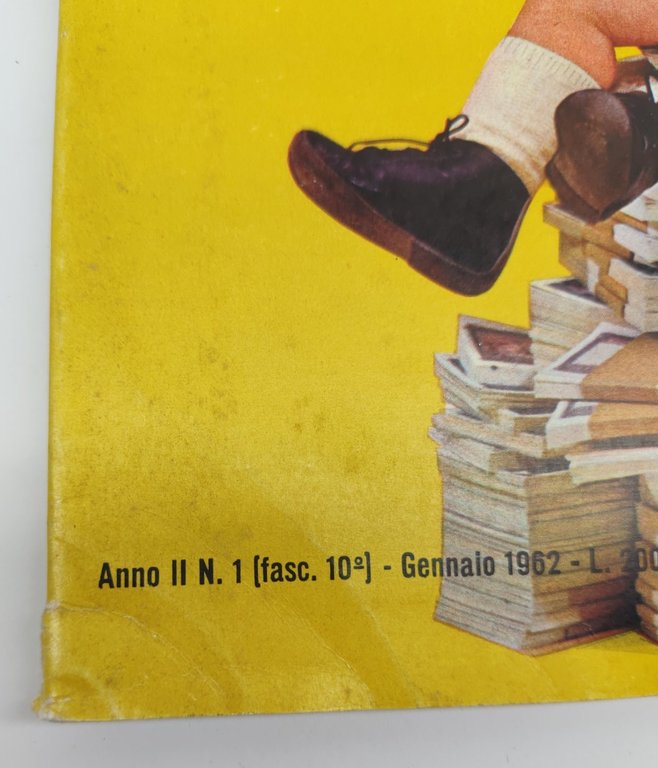 Annata completa 1962 Quattrosoldi numero 12 riviste Domus