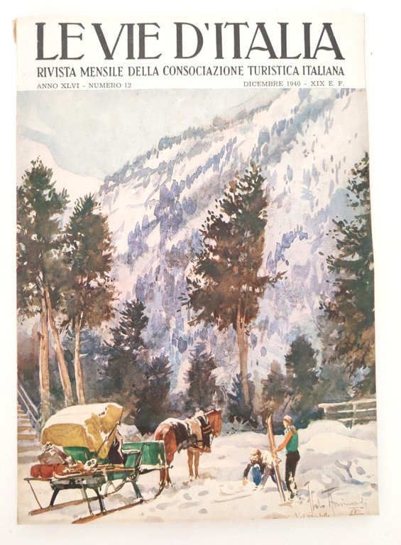 Annata completa Le vie d'Italia 1940