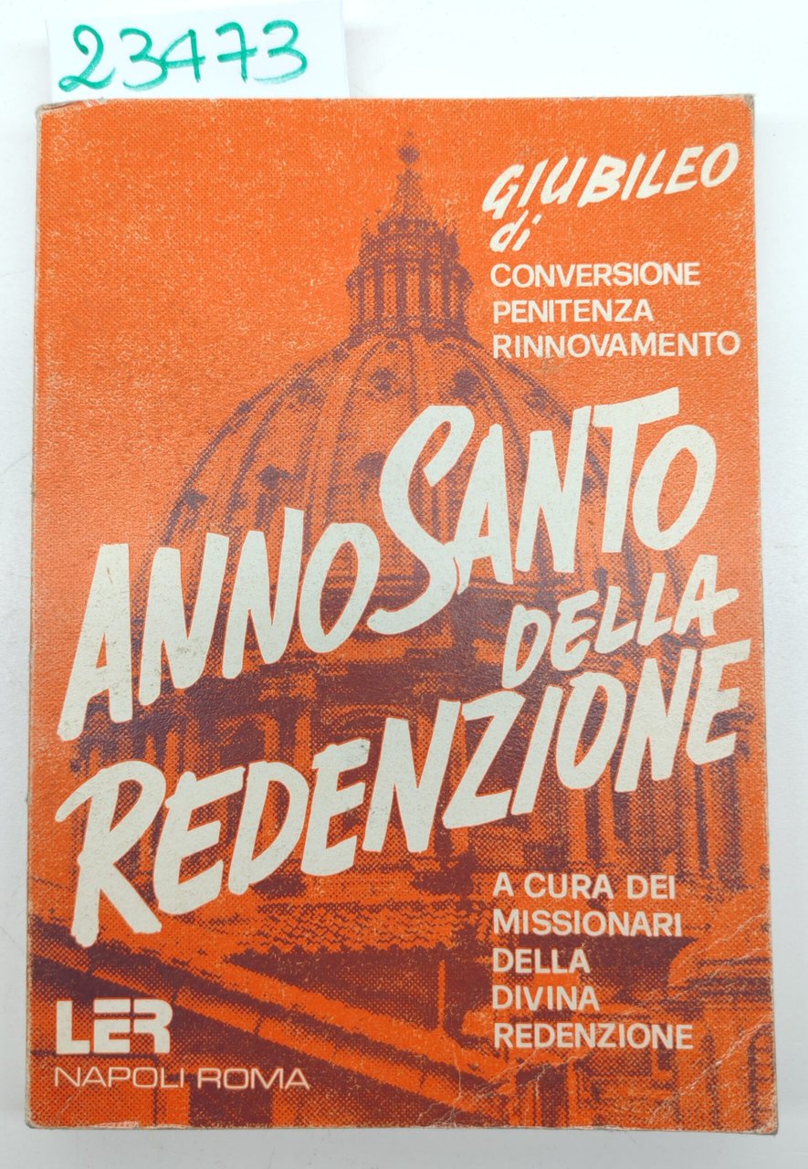 Anno Santo della redenzione LER 1983 | Immagine principale
