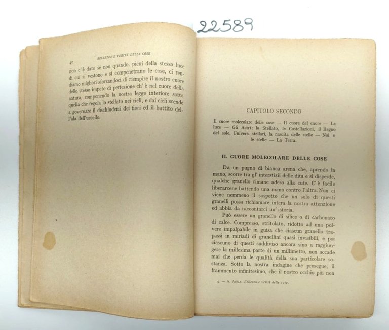 Antonino Anile Bellezza e verità delle cose 9° ed. Vallecchi …