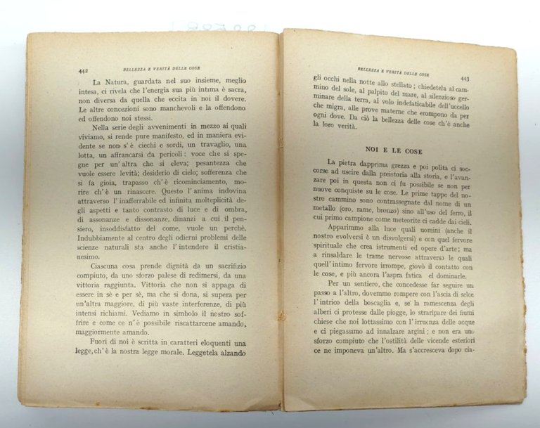 Antonino Anile Bellezza e verità delle cose 9° ed. Vallecchi …